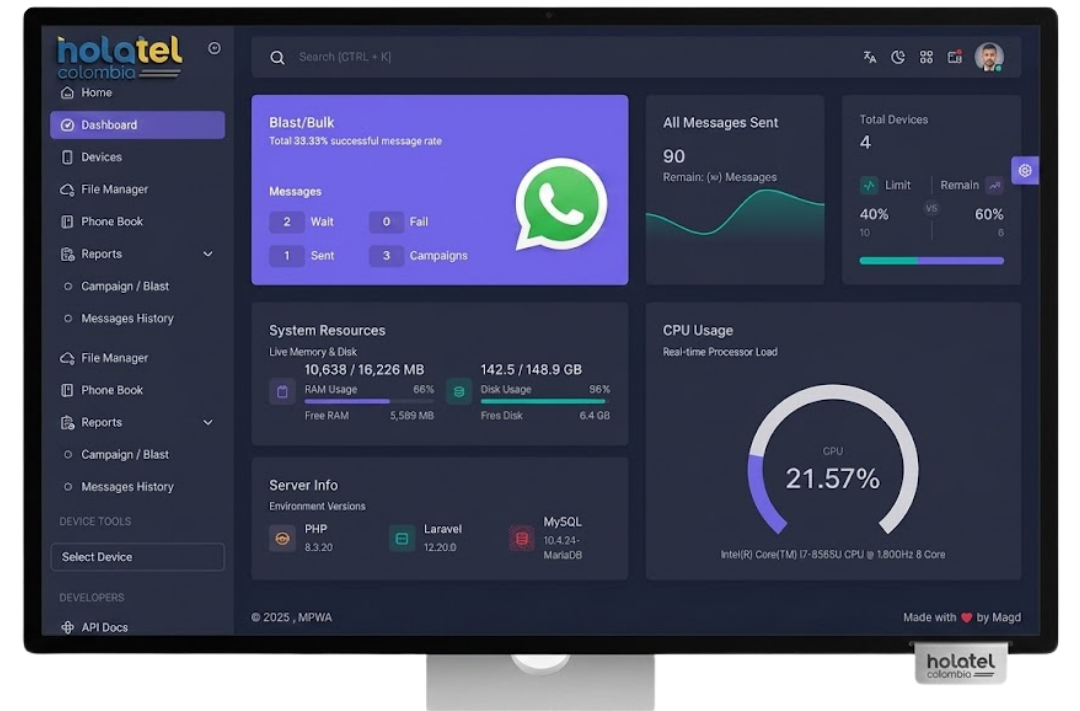 hero dashboard